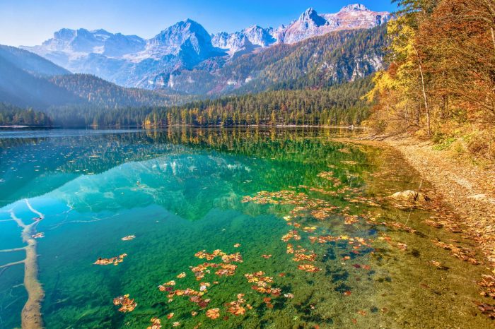 Magico Foliage al lago di Tovel