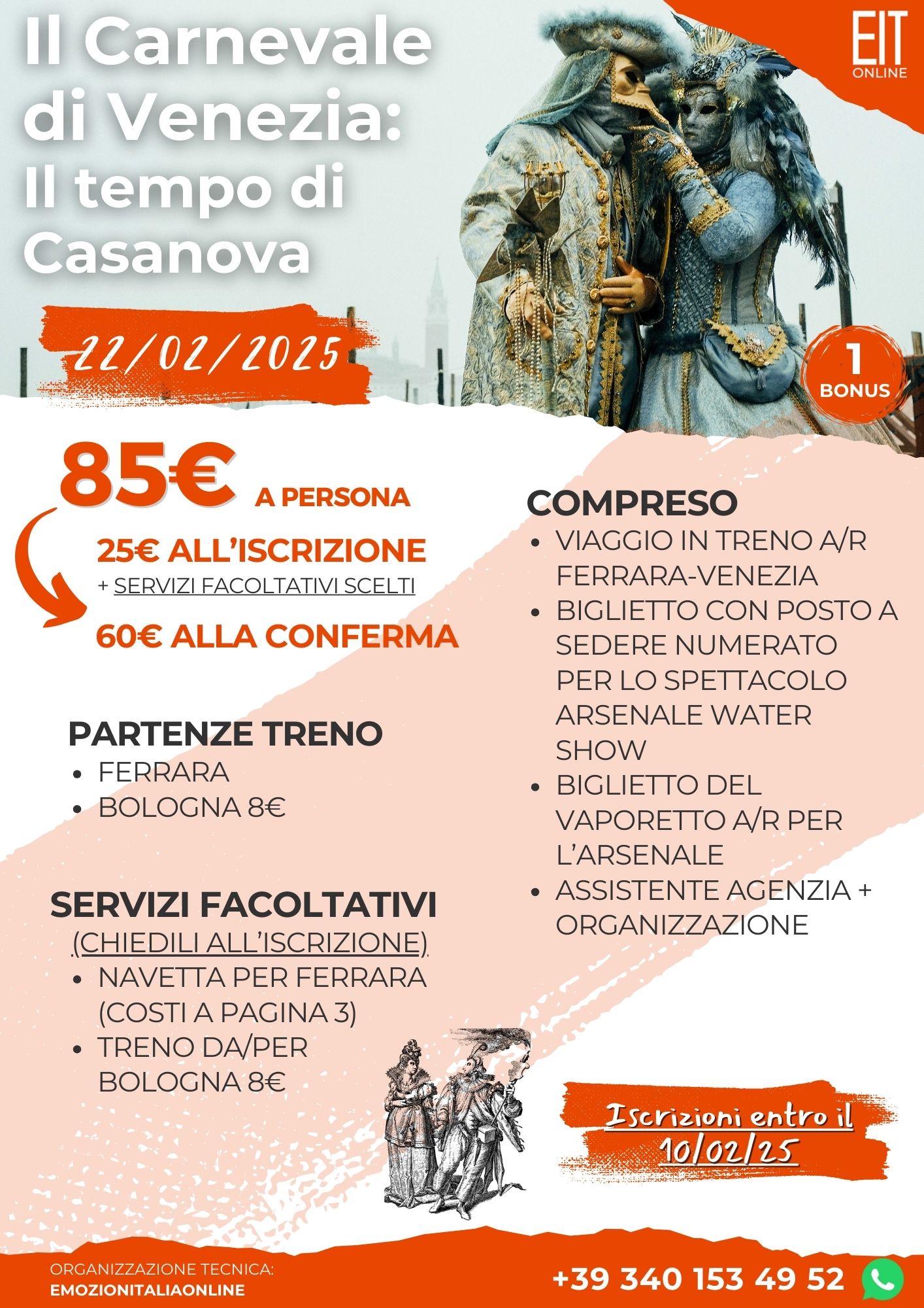 Carnevale Venezia 22-02-25