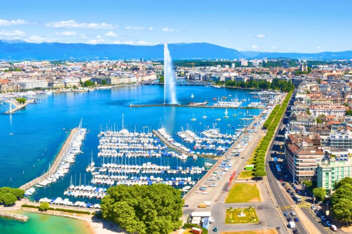 Ginevra, il suo lago e il CERN
