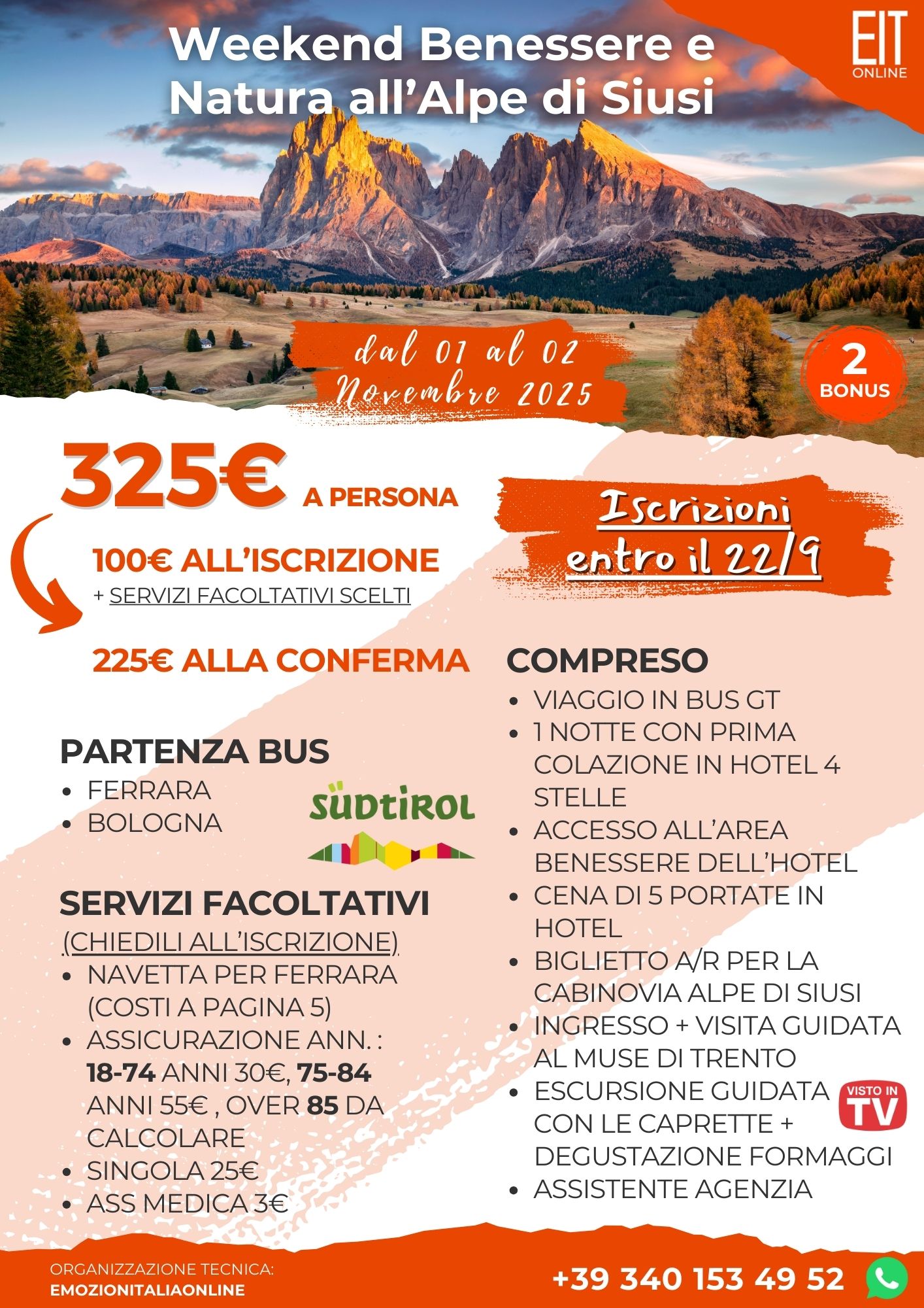 Alpe di Siusi - prima pagina