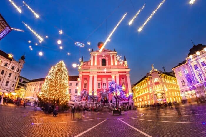 Lubiana e Lago di Bled Mercatini di Natale