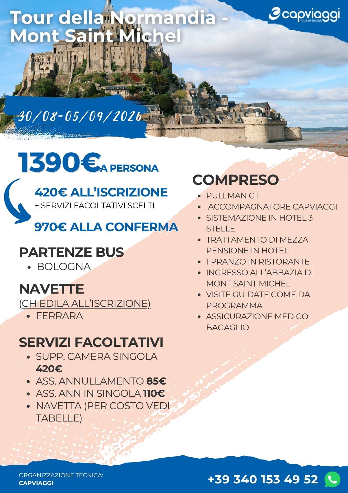 Normandia MODELLO CAP VIAGGI