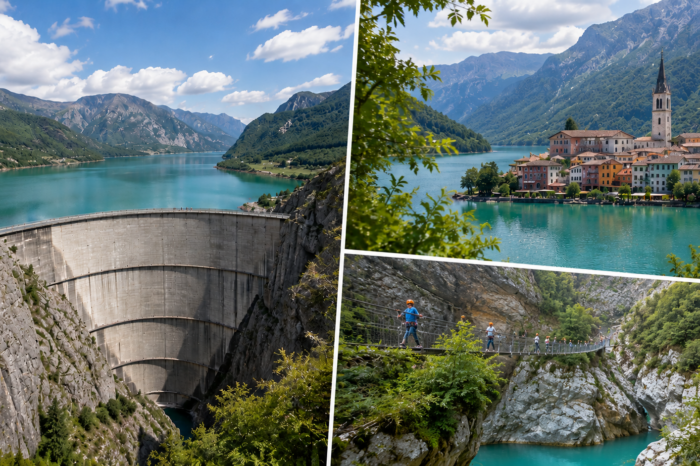 Barcis e la diga del Vajont
