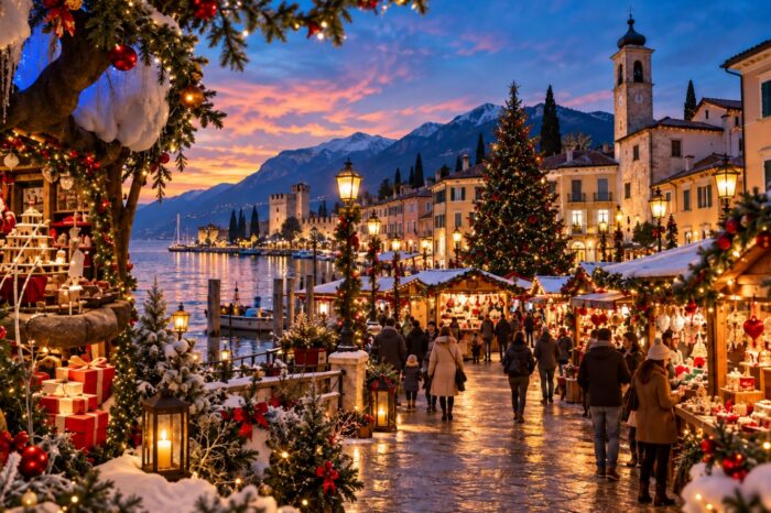 Incanto di Natale sul Lago di Garda