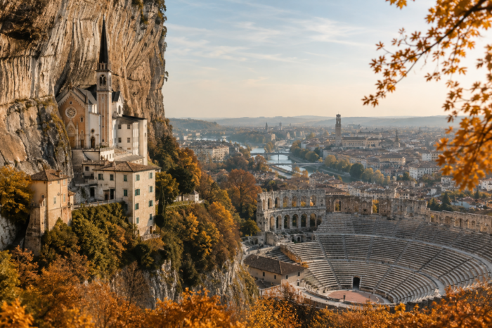 Dal Santuario nella Roccia al Teatro Romano di Verona